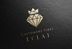 一克拉品牌商標設計