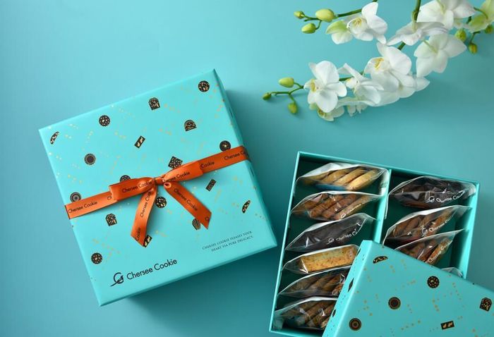 鵲喜手工餅乾結婚藍色版禮盒