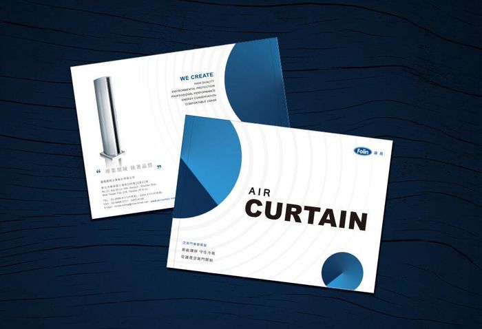 議晟空氣門型錄設計