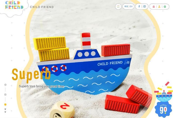 CHILD FRIEND孩之友 網站設計