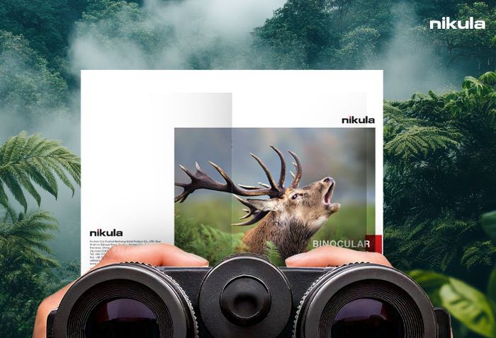 nikula 望遠鏡型錄設計